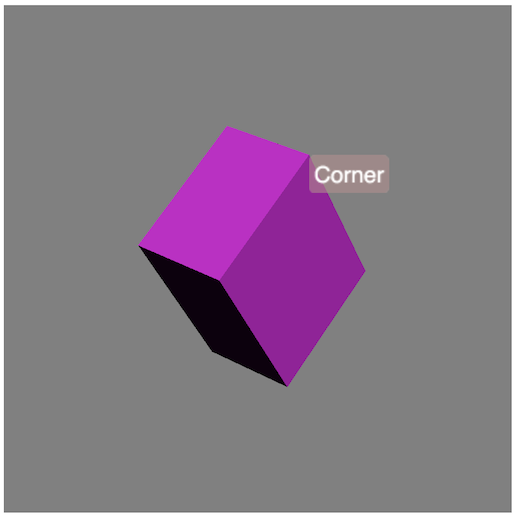 3Dmol.js Example - Draw Label
