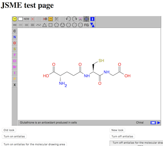 JSME Installation Test Page