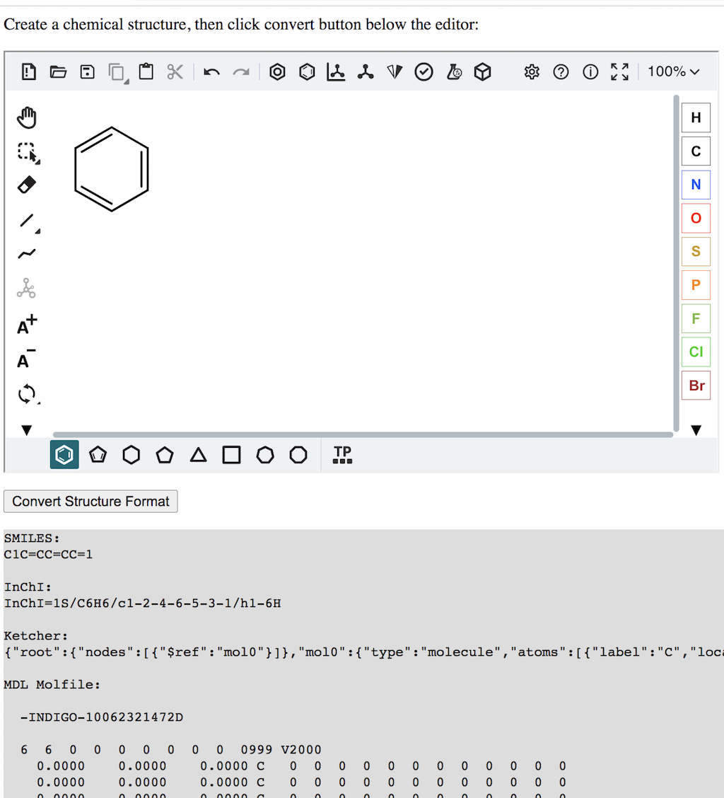 Convert Structure to Different Formats