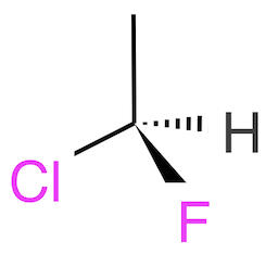 Molecule with Tetrahedral Stereocenter